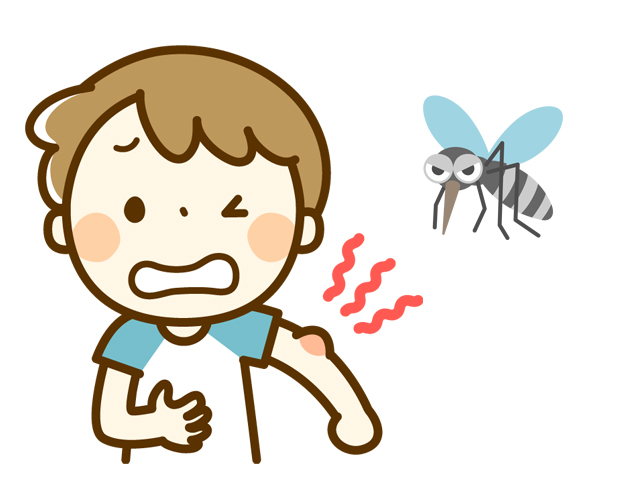 蚊による虫さされ