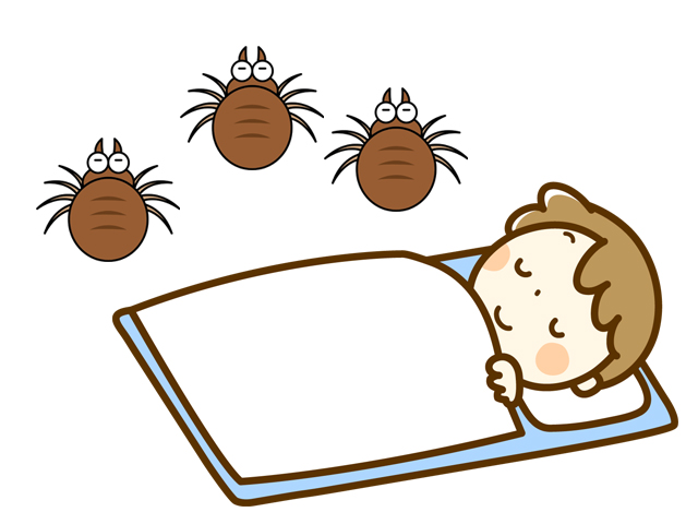 ダニによる虫さされ